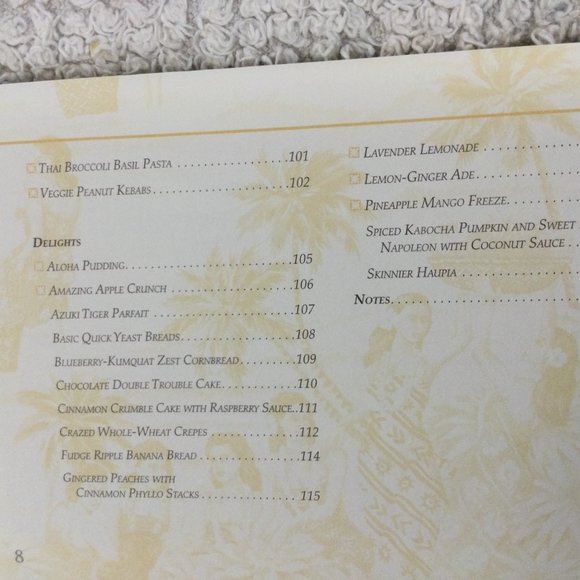 HAWAIIAN Cuisine COOKBOOK VINTAGE Local Recipes - Picture 7 of 10